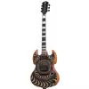 Schecter 4525 Wylde Audio Barbarian Rawtop Psychic Bullseye gitara elektryczna