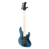 FGN J-Standard Mighty Jazz DE 5 Open Pore Blue gitara basowa