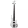 Schecter 584 C-4 Deluxe Satin White gitara basowa