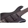 Schecter 2721 Stiletto Studio-5 See-Thru Black Satin gitara basowa