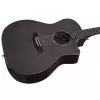 Schecter 3716 Deluxe See-Thru Black Satin gitara akustyczna