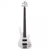 Schecter 587 C-5 Deluxe Satin White gitara basowa