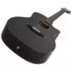 Schecter 3716 Deluxe See-Thru Black Satin gitara akustyczna