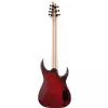 Schecter 2577 Sunset-7 Extreme Scarlet Burst gitara elektryczna leworczna