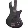 Schecter 2711 Stiletto Studio-4 See-Thru Black Satin gitara basowa
