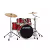 Sonor 17507149 zestaw perkusyjny aqX studio Set RMS Red Moon Sparkle