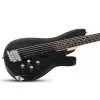 Schecter 586 C-5 Deluxe Satin Black gitara basowa