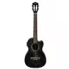 Lanikai Quilted Maple Black CE ukulele barytonowe elektro-akustyczne
