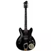 Hagstrom Viking LTD Black The Rod logo gitara elektryczna