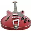 Hagstrom Viking Bass Wild Cherry Transparent gitara basowa