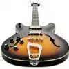 Hagstrom Viking Bass Tobacco Sunburst LH gitara basowa, leworczna