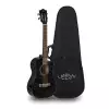 Lanikai Quilted Maple Black CE ukulele barytonowe elektro-akustyczne