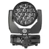 LIGHT4ME ZOOM WASH 19x15W - gowica ruchoma LED WASH z ringami 19x15W RGBW