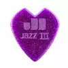 Dunlop 47-KH3NPS Kirk Hammett Jazz III Purple Sparkle kostka gitarowa