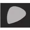 Gewa 523882 Nylon 0.46 kostka gitarowa