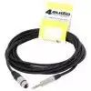 4Audio MIC2022 PRO 6m przew�d symetryczny XLR� TRS Neutrik