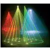 American DJ Fusion FX BAR 4 laser, stroboskop i flower LED