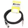 4Audio MIC2022 PRO 3m przew�d niesymetryczny XLRm TS Neutrik