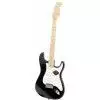 Fender American Stratocaster MN Black gitara elektryczna, podstrunnica klonowa