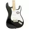 Fender American Stratocaster MN Black gitara elektryczna, podstrunnica klonowa