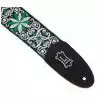 Levy′s Hootenanny Green Jacquard pasek gitarowy Levy′s Hootenanny Green Jacquard pasek gitarowy