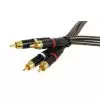 Hometec 4Audio GT1075 Neutrik interkonekt RCA 2x0.5m