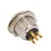 Monacor XLR-408/P zcze tablicowe MINI XLR 4-pin, mskie