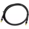 Klotz AC106 kabel do subwoofera 2m, z��cza RCA Neutrik