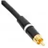 Klotz AC106 kabel do subwoofera 5m, zcza RCA Neutrik