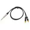 Sommer Onyx 2025 zmontowany przewd TRS - 2 x RCA 1m