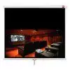 AvTek Cinema 175CW, ekran r�cznie rozwijany, wymiary cm - 175 x 175, obraz cm - 165 x 93