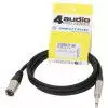 4Audio MIC2022 PRO 1,5m przew�d niesymetryczny XLRm TS Neutrik