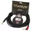 Klotz TIR 0600 PSP Titanium kabel gitarowy 6m, silent jack ktowy