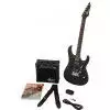 Cort CGP X1 BK zestaw gitarowy