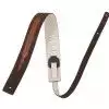 Gibson BL020 Brushed Leather Strap brown/cognac, pasek gitarowy sk�rzany