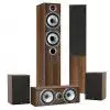 Monitor Audio BX5, BR1, BR-LCR zestaw gonikw do kina domowego (Walnut)