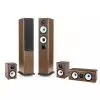 Monitor Audio BX5, BX1, BXCenter zestaw gonikw do kina domowego (Walnut)