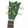 Mahalo U1 Kit GN ukulele sopranowe, zestaw zielony