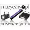 Scanic - muzyczny set Gamma - zestaw o�wietleniowy - Flower, Strobo 150W, UV 60