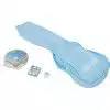 Mahalo U1 Kit LBN ukulele sopranowe, zestaw niebieski