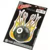Planet Waves GTR TATTOO-FLAME 8 BALL- naklejka na gitar� - WYPRZEDA�