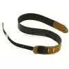 Akmuz PES-18 pasek gitarowy sk�rzany, czarny