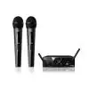 AKG WMS40 mini dual Vocal Set US45 A/C mikrofon bezprzewodowy podwjny (660.700 i 662.300)