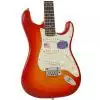 Fender American Deluxe Stratocaster Ash RW Aged Cherry Sunburst gitara elektryczna, podstrunnica palisandrowa