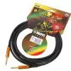 Klotz TM-0450 Funk Master kabel gitarowy 4,5m, jack-jack, pozacane wtyki