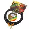 Klotz TM-R0450 Funk Master kabel gitarowy 4,5m, jack-jack ktowy, pozacane wtyki