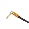 Klotz TM-R0450 Funk Master kabel gitarowy 4,5m, jack-jack ktowy, pozacane wtyki