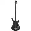 RockBass Corvette Basic 4 black gitara basowa fretless