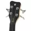 RockBass Corvette Basic 4 black gitara basowa fretless