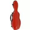 Tonareli Fiberglass futera skrzypcowy, wkno szklane, kolor czerwony